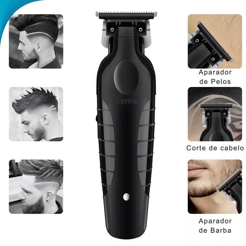 Maquininha Kemei KM-2299 Profissional para Aparar Pelos de Pet USB
